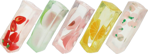 Coconut oil fruit stick