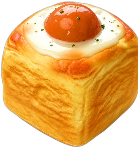 Egg toast squishy