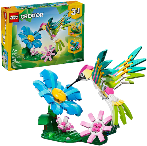 LEGO Colorful Hummingbird