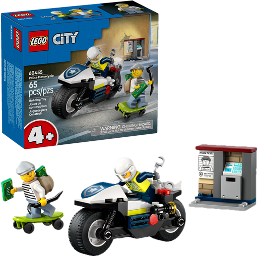 LEGO Police Motorcycle Chase