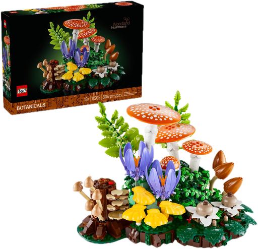 LEGO Woodland Mushrooms