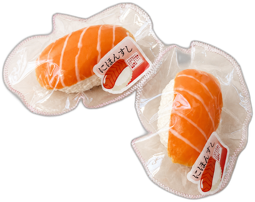 Salmon sushi squishy