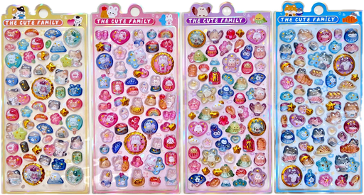 Animal jewel phone stickers